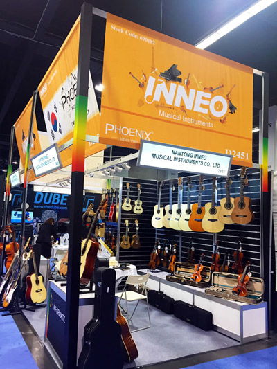 中國智造閃耀國際舞臺 Phoenix品牌亮相2016 NAMM樂器展，展現專業設計實力